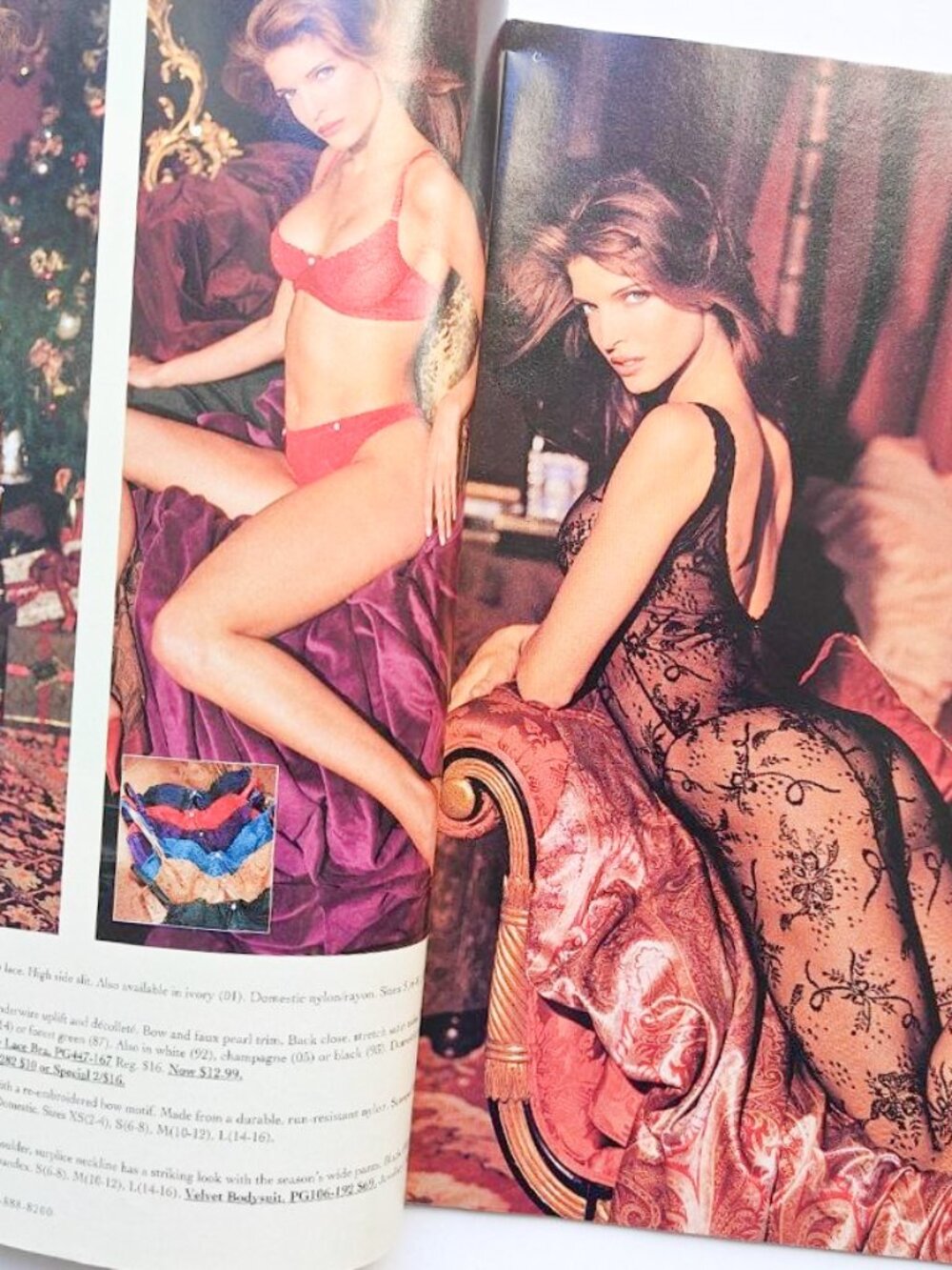 Victoria’s Secret Holiday 1993 Special Gift Edition Catalog Lingerie Vintage - Picture 3 of 11